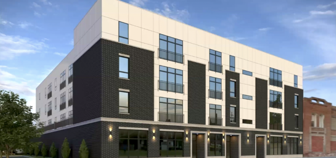 Fourstory apartment project headed to vacant lot on 43rd Street